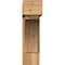 Ekena Millwork Thorton Block Rough Sawn Bracket w/ Offset Brace, Western Red Cedar, 8"W x 28"D x 28"H BKT0806X28X28THR05RWR - alternate 4